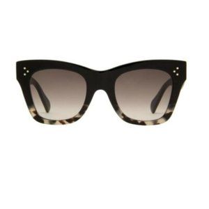 100% Authentic Celine CL4004IN Black to Havana Square Sunglasses~ Gently…